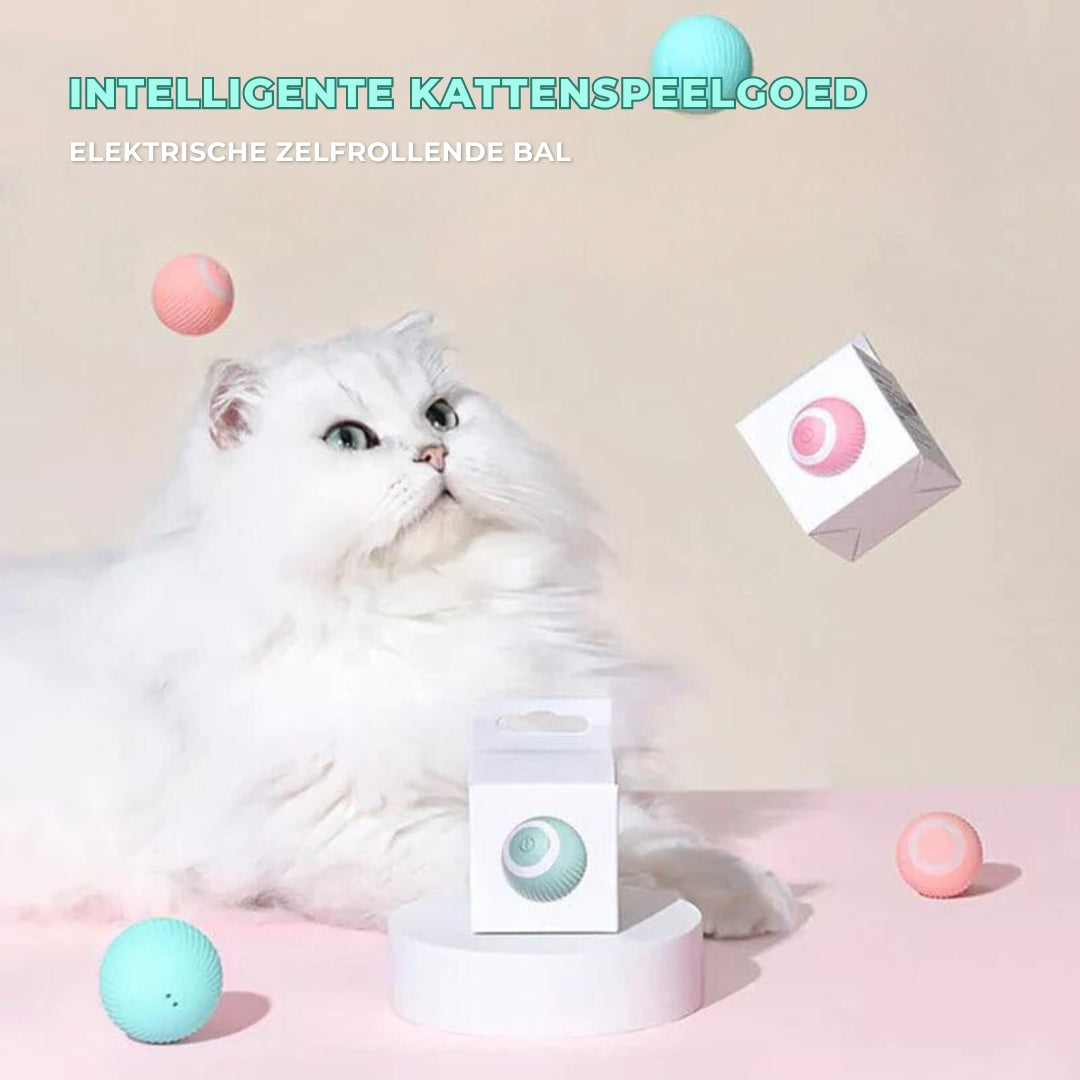 Supreme Speelballetje™ | Elektrische rolbal voor katten
