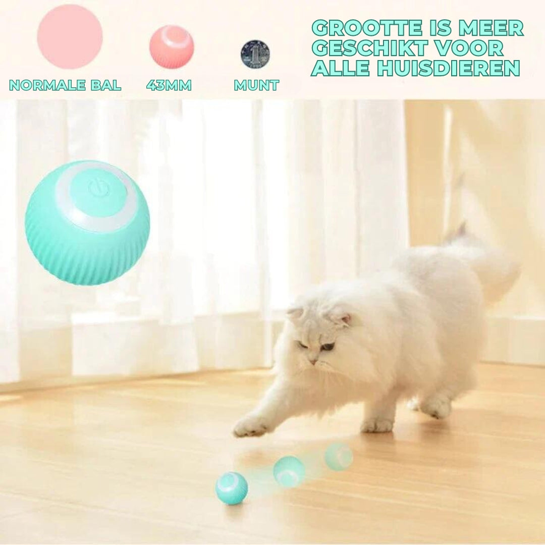 Supreme Speelballetje™ | Elektrische rolbal voor katten