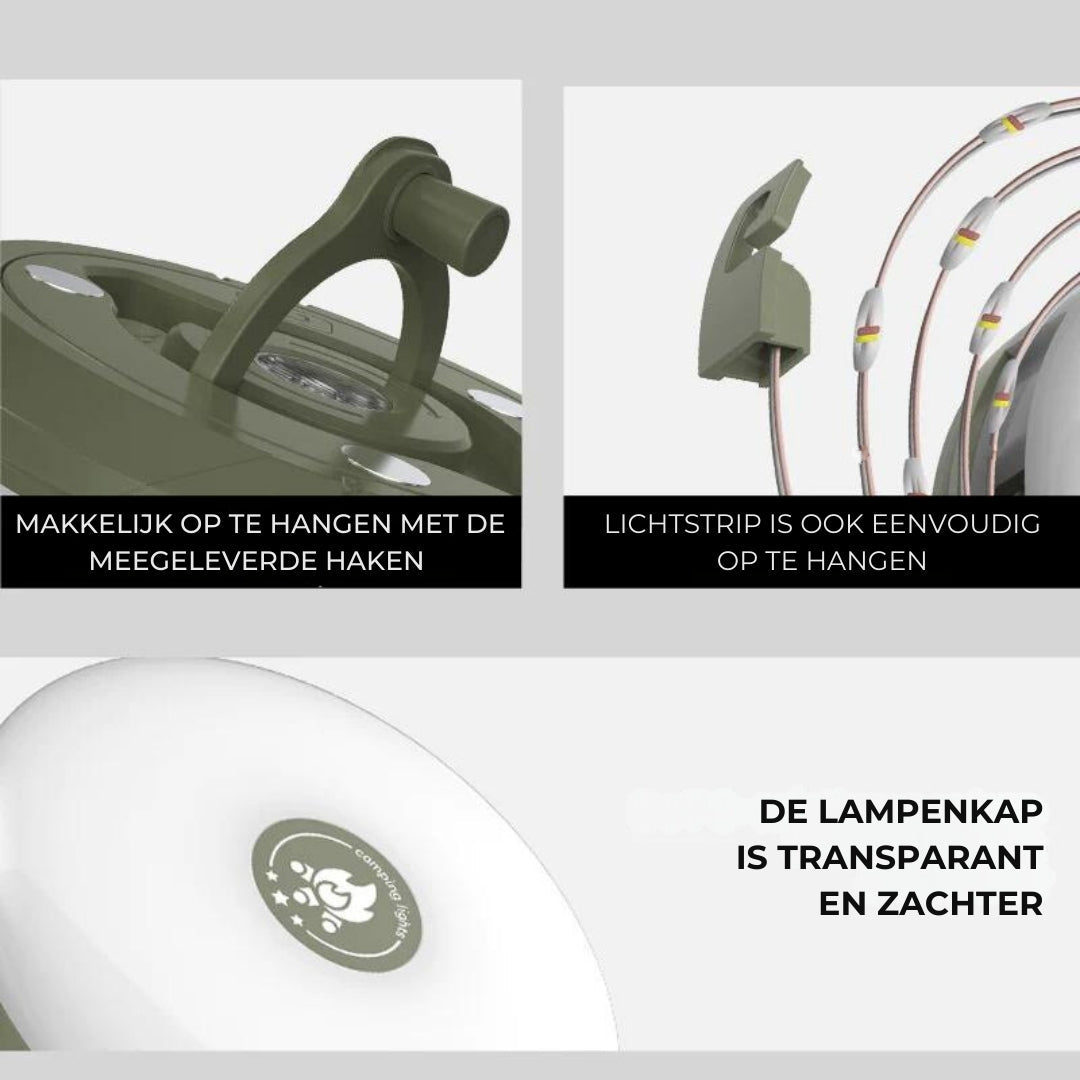 Supreme Lichtrol™ | Camping- en buitenverlichting waterdicht