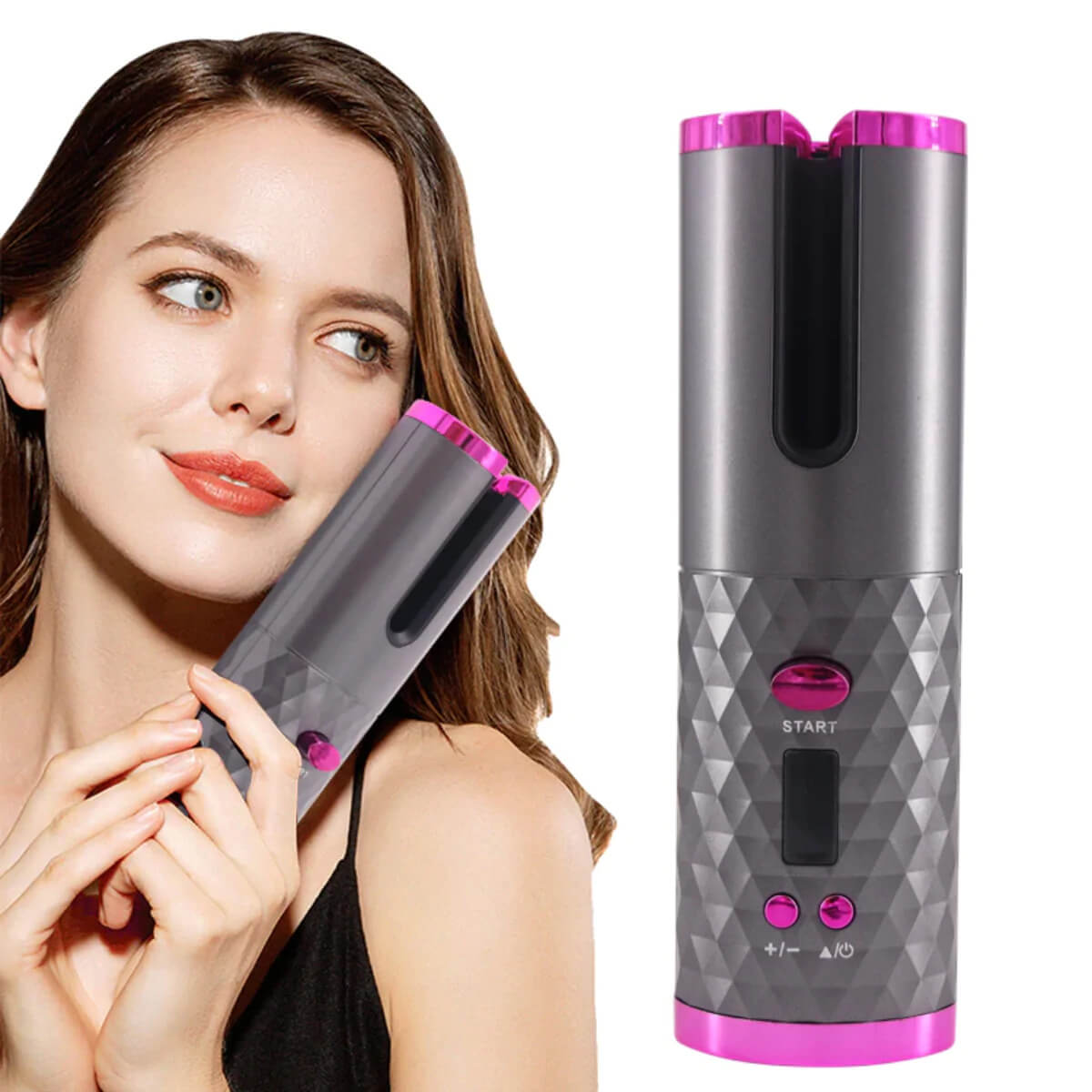 Supreme EasyCurl™ |  Professionele Draadloze Haar Krultang