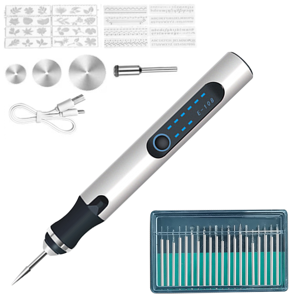 Supreme Graveerpen™ Nu met 25 GRATIS opzetstukken!