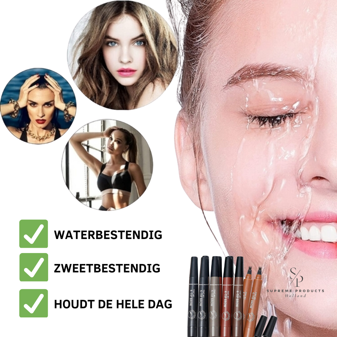 Supreme Eyebrow Pencil™ |  1+1 GRATIS Waterproof en hele dag houdend wenkbrauwpotlood