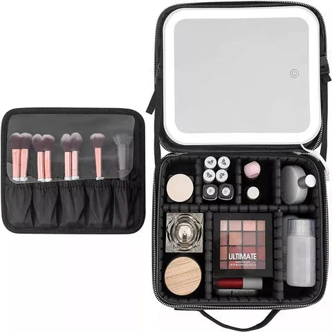 Supreme MakeUpBag™ De make up tas met led spiegel voor waar je ook heen gaat!