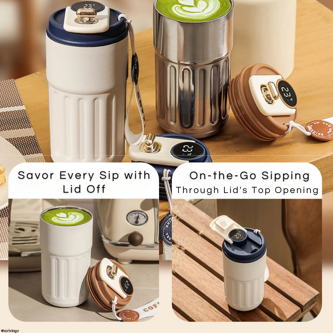 Supreme TemperatureCup™ | Waar je ook gaat overal je drank op de gewenste temperatuur!