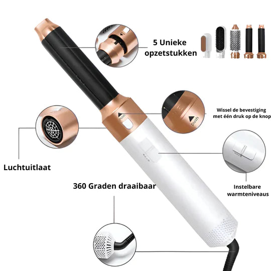 Supreme 5in1Hairstyler™ | De ultieme hairstyler voor uw stralende look!