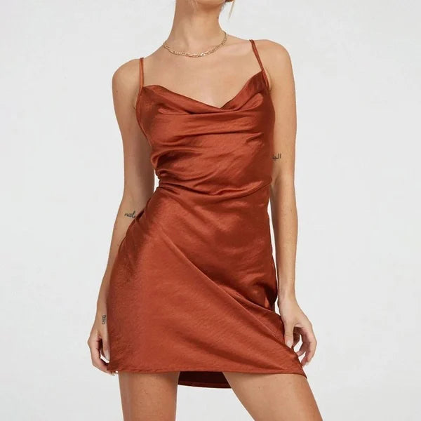 Supreme Dewi Dress™ | Satijnen Klassieke Jurk
