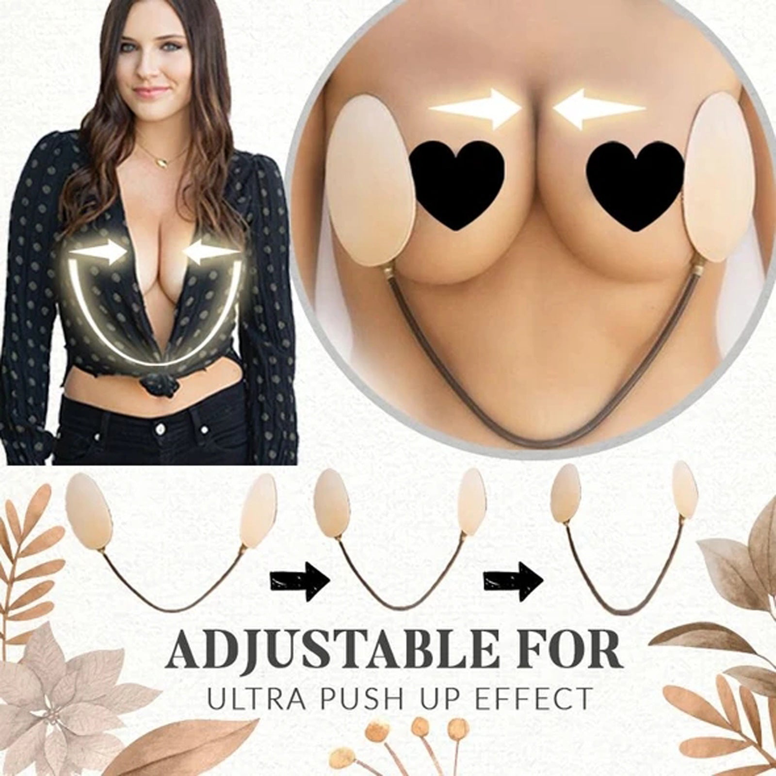 Supreme PushUpSet™ |  Strapless bh-vormer