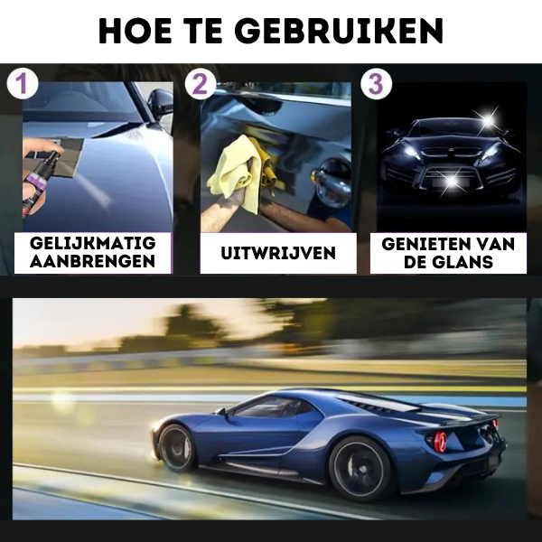 Supreme NanoSpray ™ 1+1 GRATIS Keramische spuitcoating voor auto's