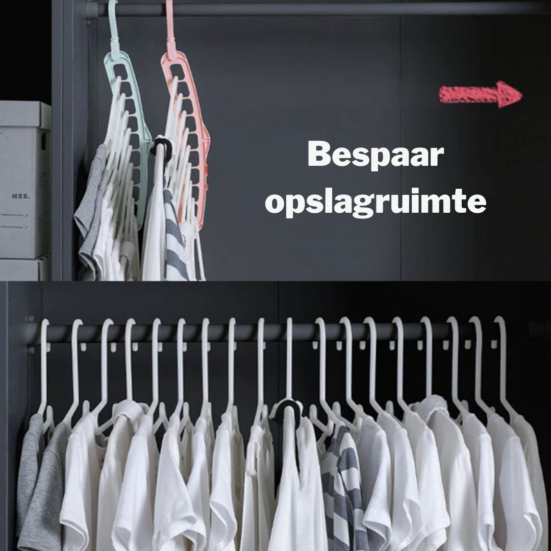 Supreme KledingHanger™️ 2+2 GRATIS! Verander je kast, maximaliseer je ruimte!