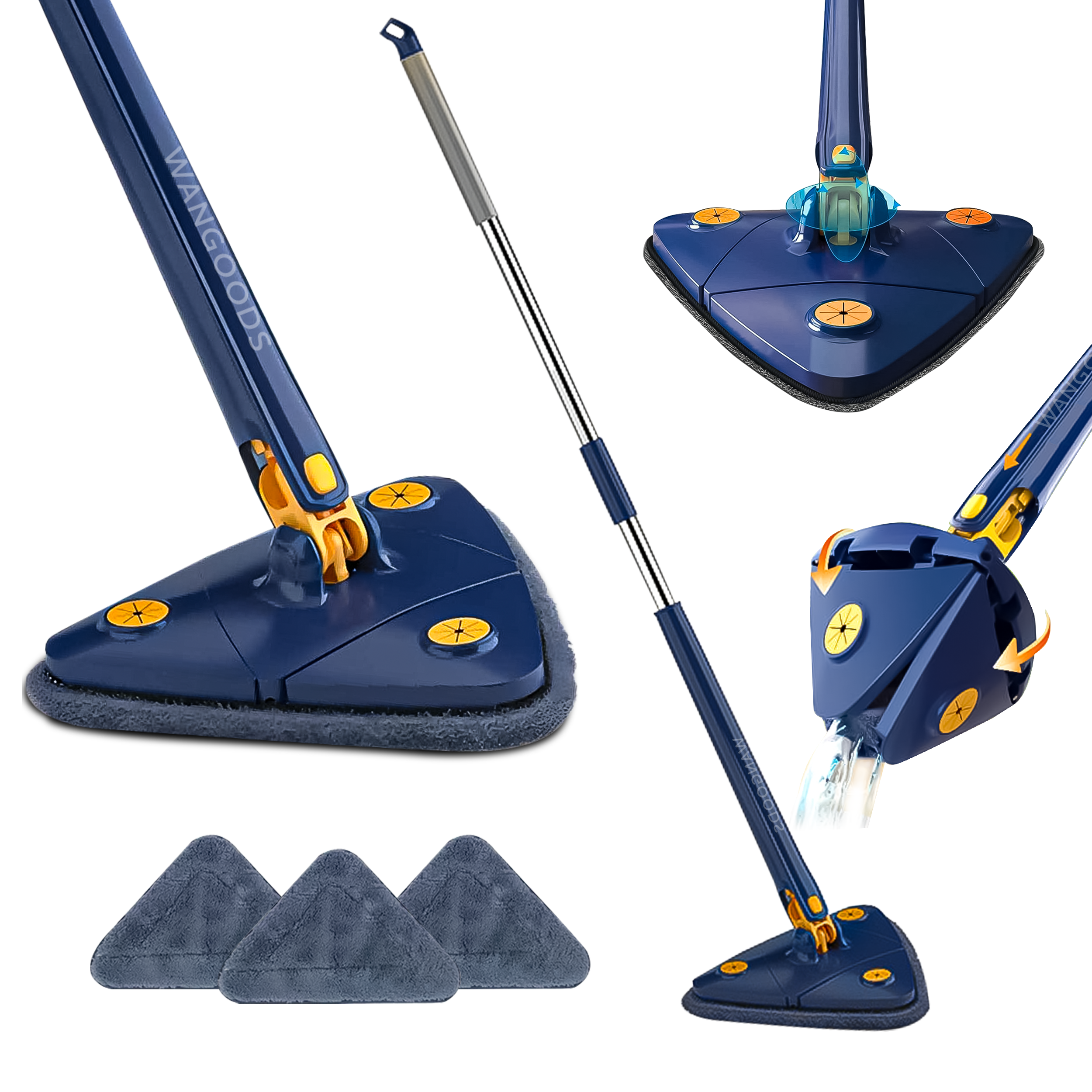 Supreme Dweil™ |  360° roterende schoonmaak dweil