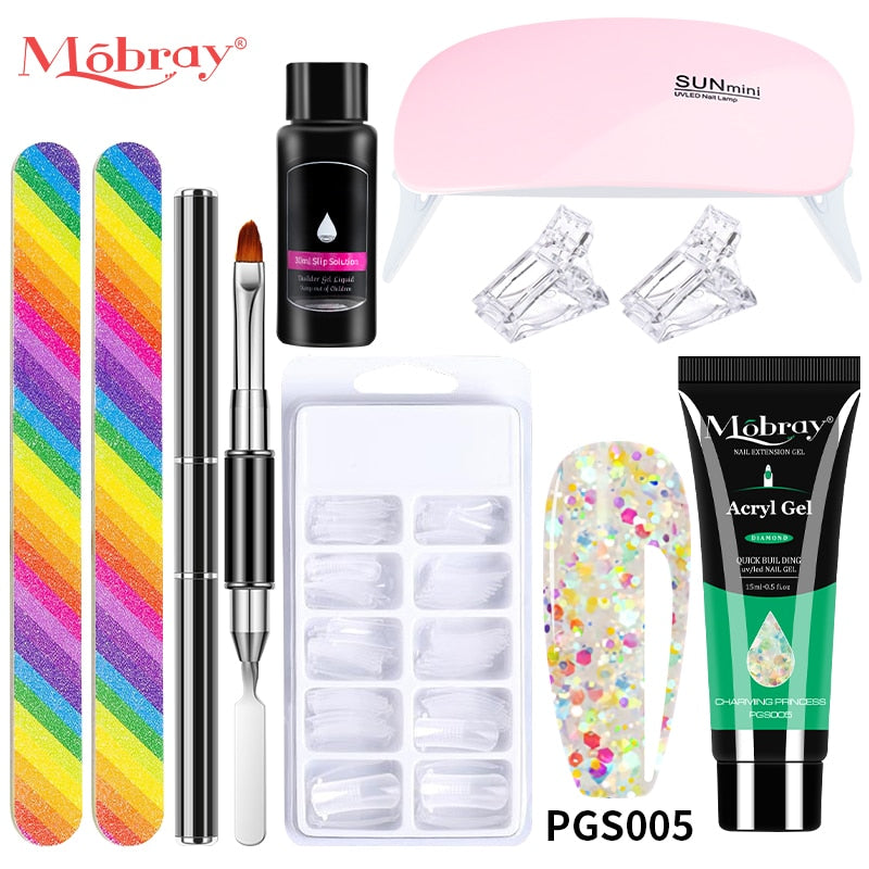 Supreme MobrayNails™ + Gratis UV-lamp! Haal uw eigen nagelsalon in huis