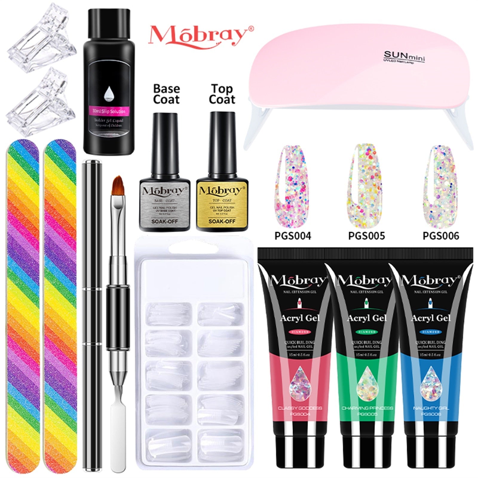 Supreme MobrayNails™ + Gratis UV-lamp! Haal uw eigen nagelsalon in huis