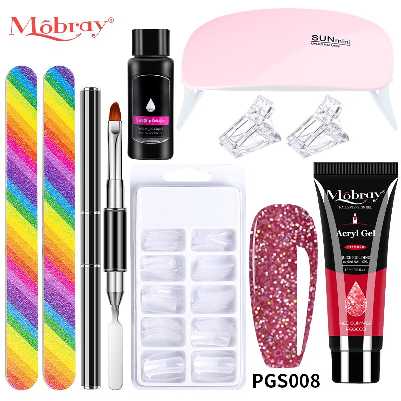 Supreme MobrayNails™ + Gratis UV-lamp! Haal uw eigen nagelsalon in huis