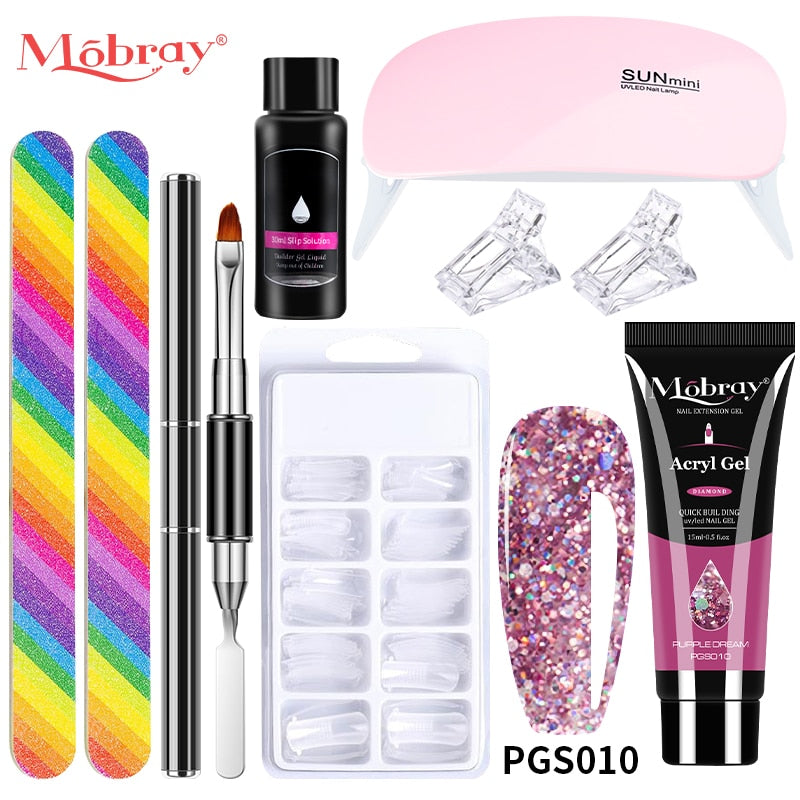 Supreme MobrayNails™ + Gratis UV-lamp! Haal uw eigen nagelsalon in huis
