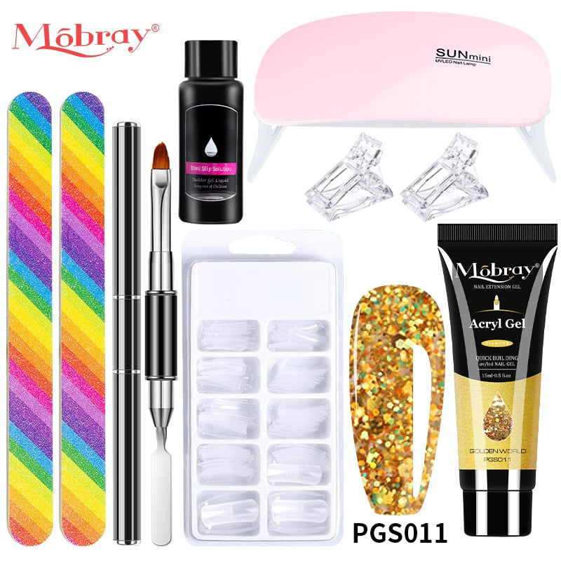 Supreme MobrayNails™ + Gratis UV-lamp! Haal uw eigen nagelsalon in huis
