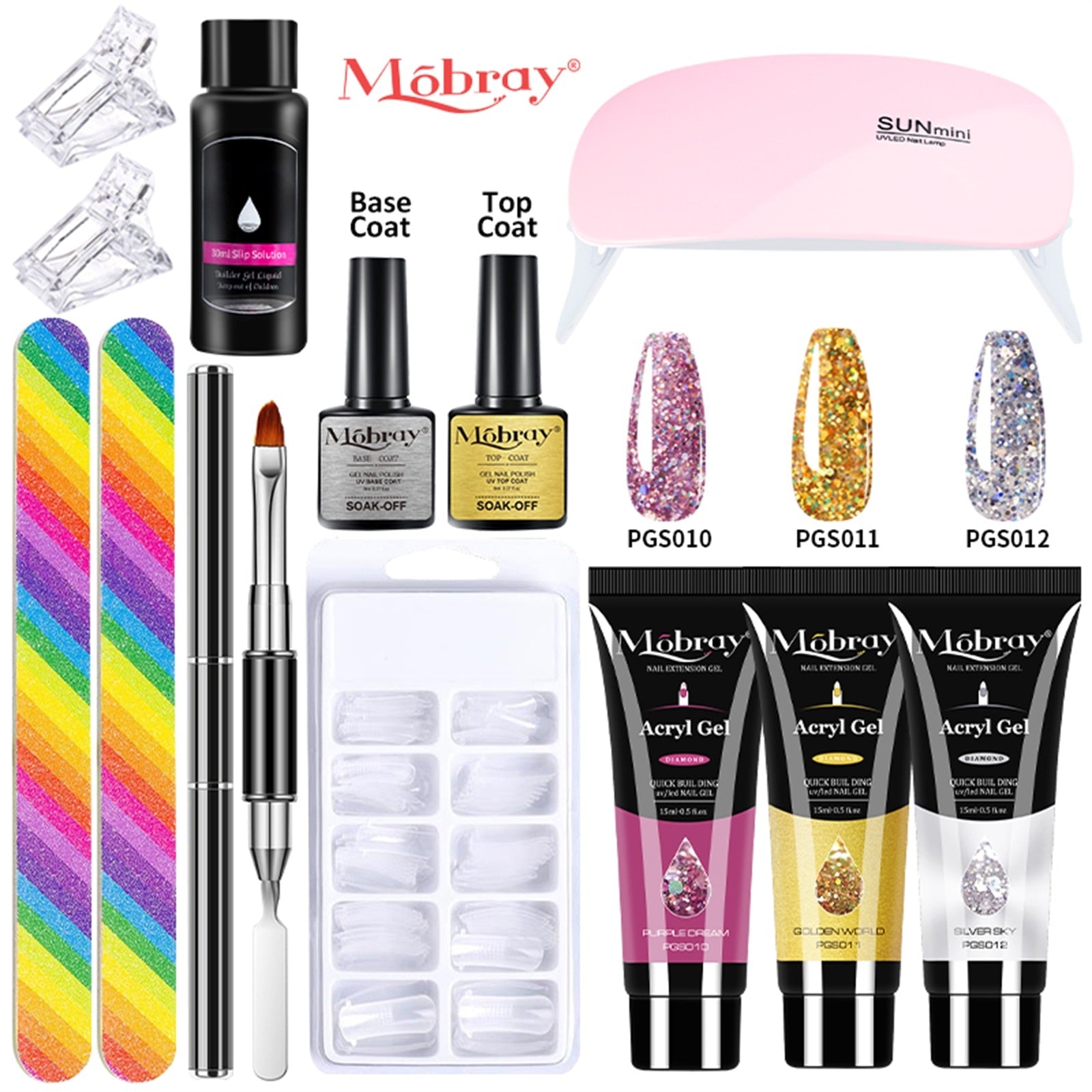 Supreme MobrayNails™ + Gratis UV-lamp! Haal uw eigen nagelsalon in huis