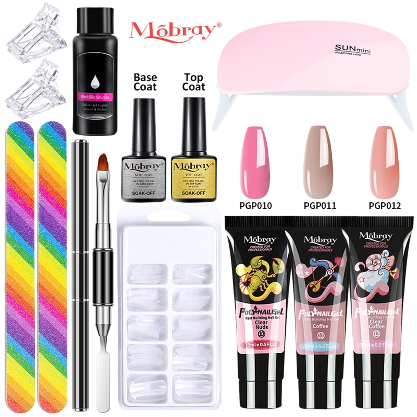 Supreme MobrayNails™ + Gratis UV-lamp! Haal uw eigen nagelsalon in huis