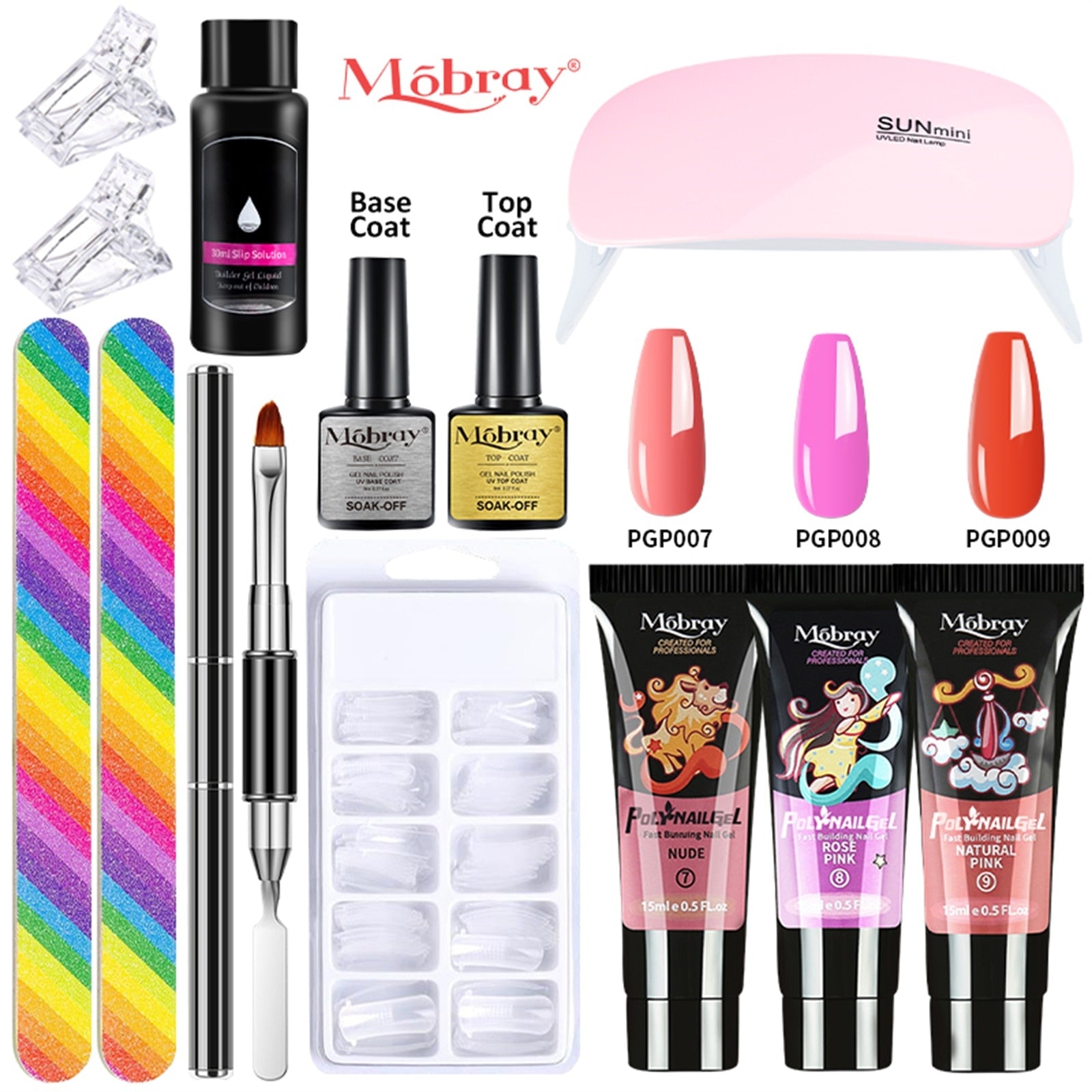 Supreme MobrayNails™ + Gratis UV-lamp! Haal uw eigen nagelsalon in huis