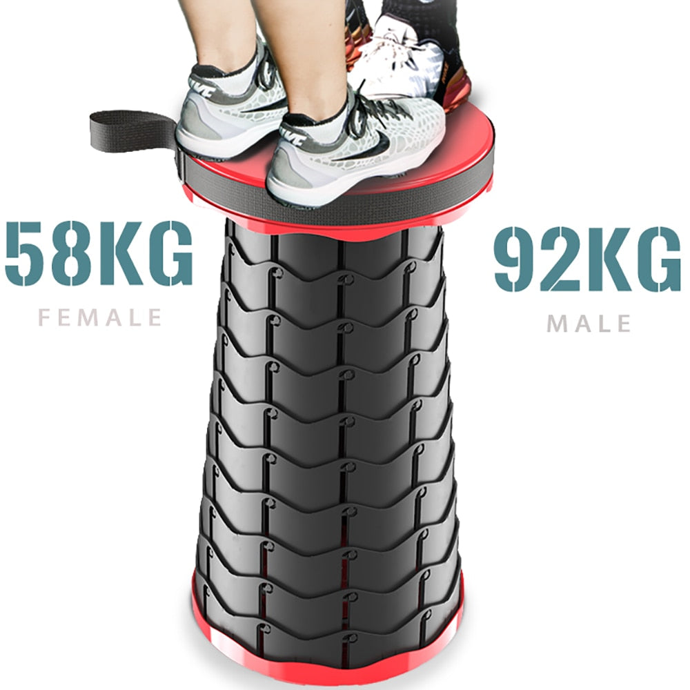 Supreme Kruk™ De uitvouwkruk, perfect voor onderweg!