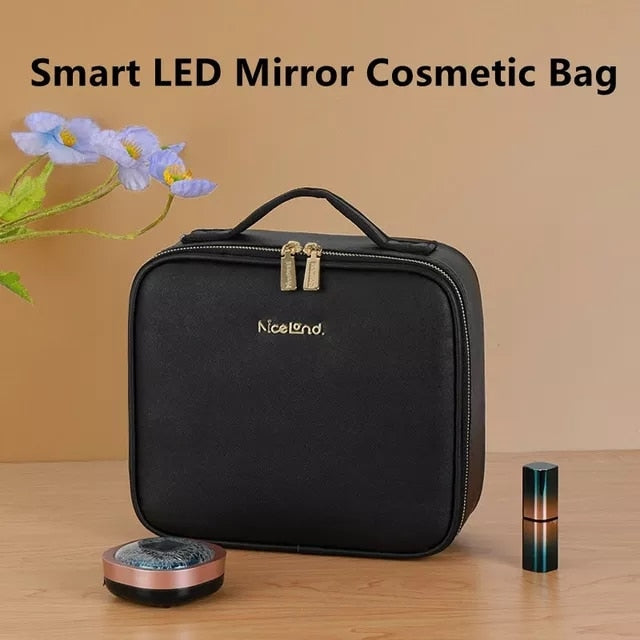 Supreme MakeUpBag™ De make up tas met led spiegel voor waar je ook heen gaat!