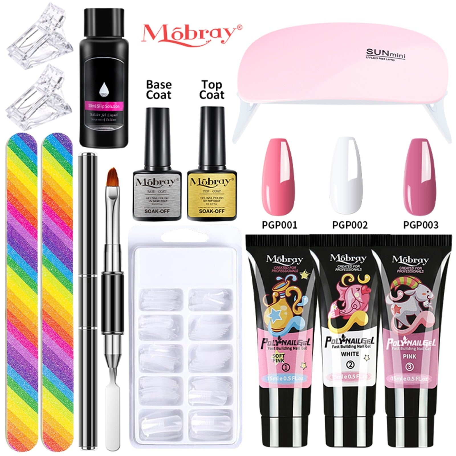 Supreme MobrayNails™ + Gratis UV-lamp! Haal uw eigen nagelsalon in huis