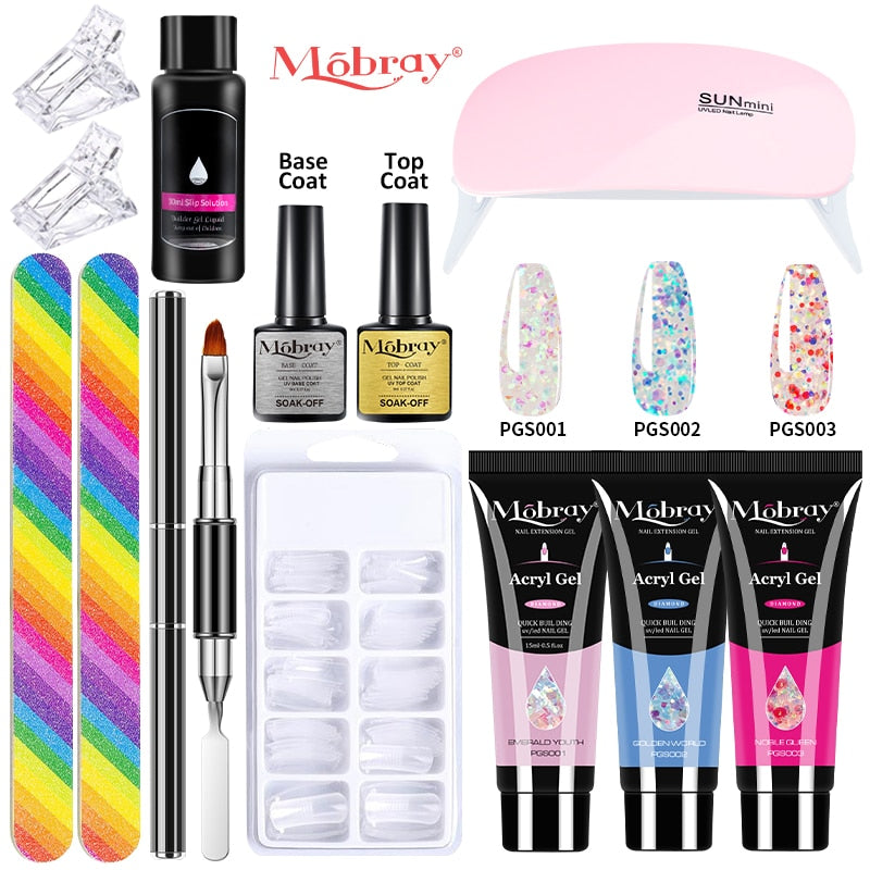 Supreme MobrayNails™ + Gratis UV-lamp! Haal uw eigen nagelsalon in huis