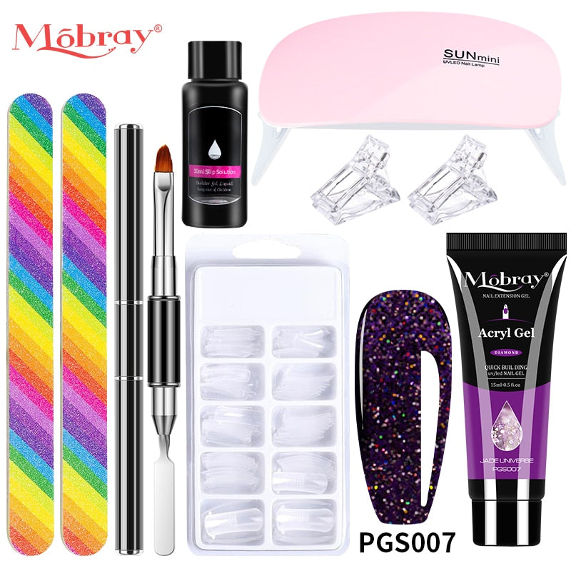 Supreme MobrayNails™ + Gratis UV-lamp! Haal uw eigen nagelsalon in huis