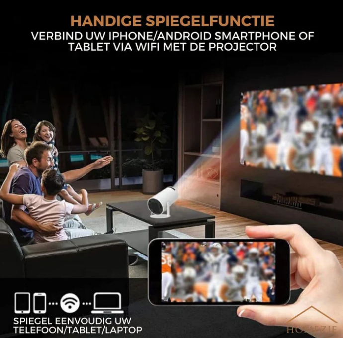 Supreme Projector™ | Draagbare Projector om overal te gebruiken