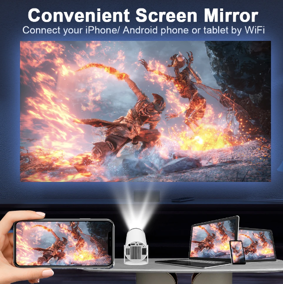 Supreme Projector™ | Draagbare Projector om overal te gebruiken