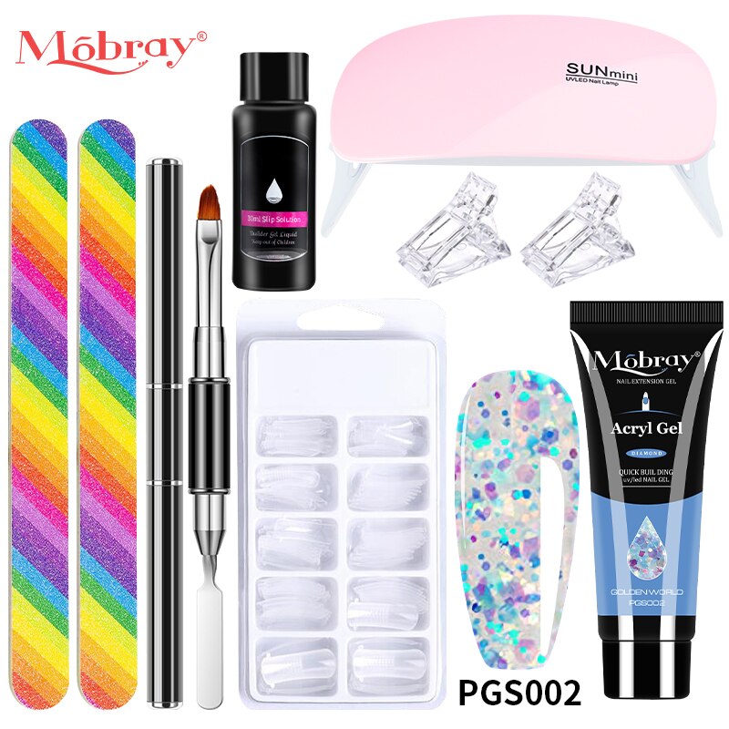 Supreme MobrayNails™ + Gratis UV-lamp! Haal uw eigen nagelsalon in huis