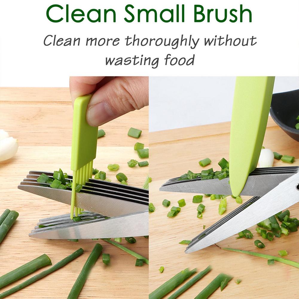 Supreme Foodscissors™ bespaar tijd met ons 5 bladig keukenmes