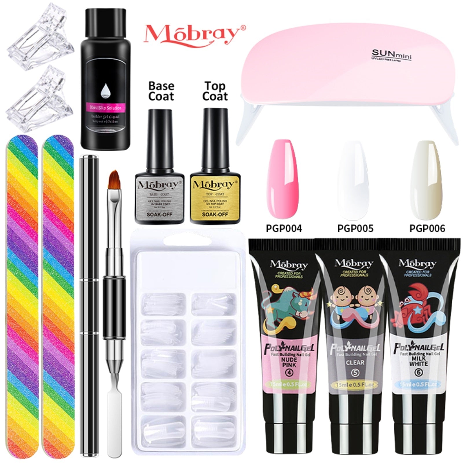 Supreme MobrayNails™ + Gratis UV-lamp! Haal uw eigen nagelsalon in huis