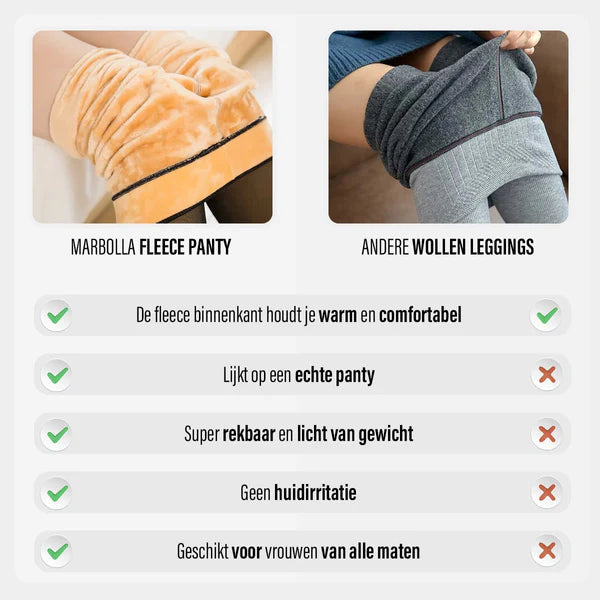 Supreme Panty's™  de warme legging die er uit ziet als een panty!