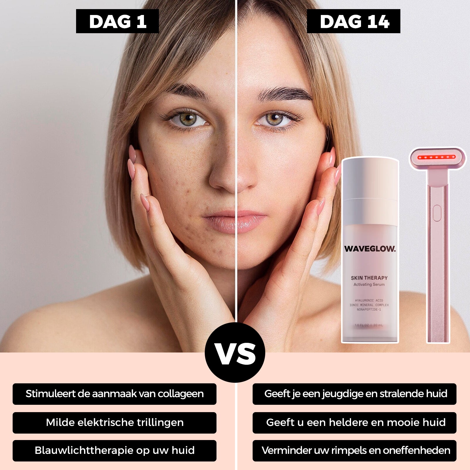 Supreme SkinWave™  |   5-in-1 huidverzorging met roodlichttherapie