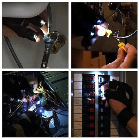 Supreme LEDhandschoen™ 1+1 GRATIS!  Verlicht uw pad naar efficiëntie!