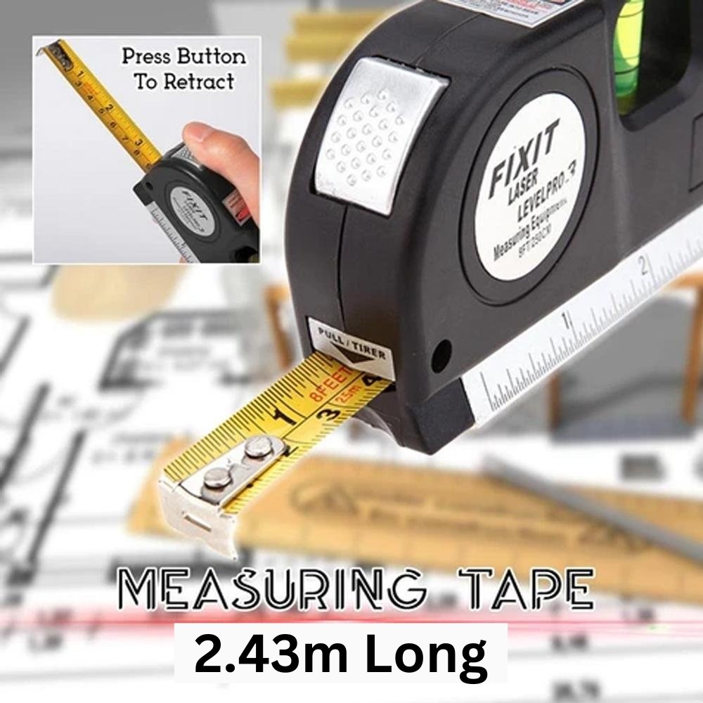 Supreme Meetlint™ |  Pro multifunctioneel meet- en laserapparaat