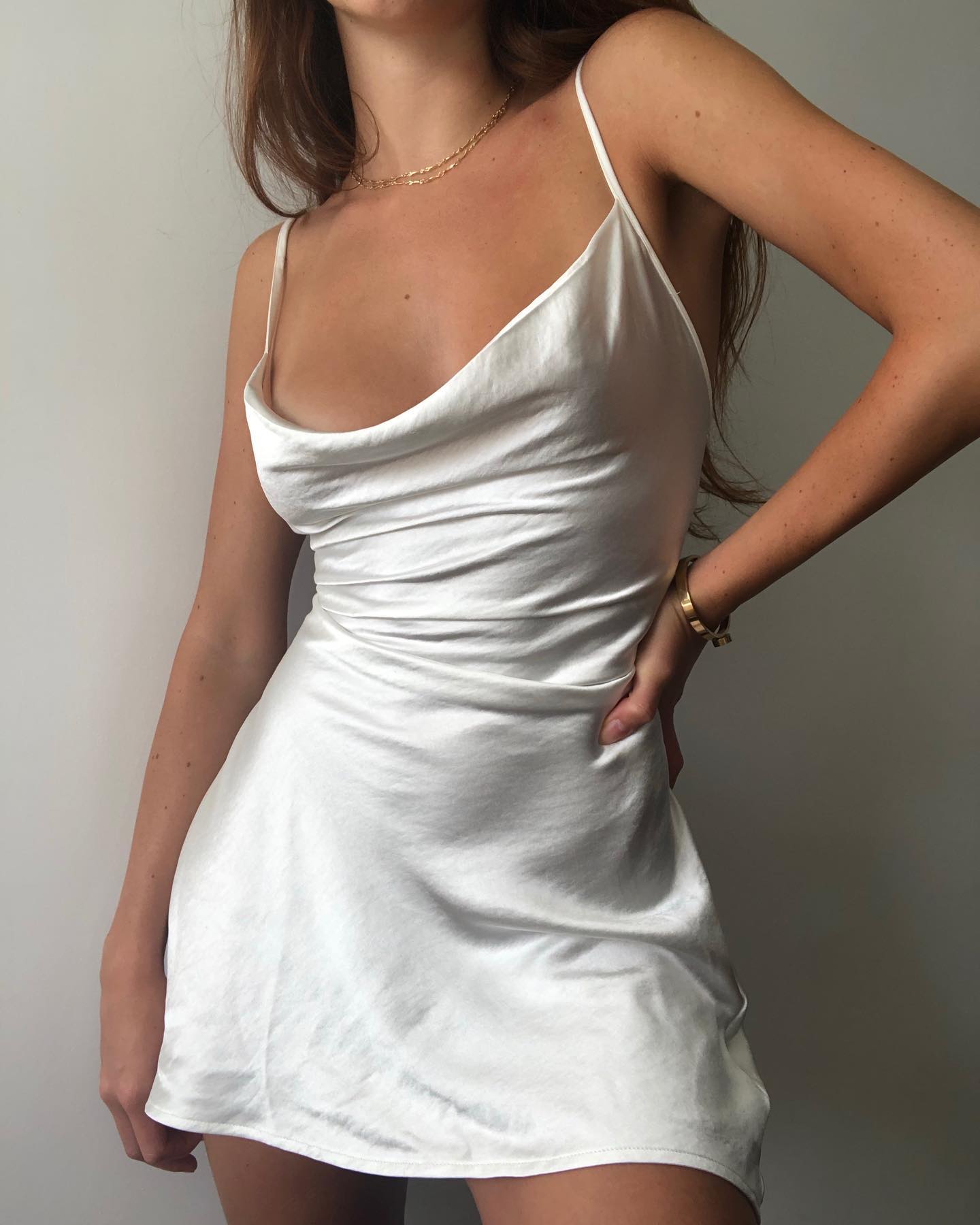 Supreme Dewi Dress™ | Satijnen Klassieke Jurk
