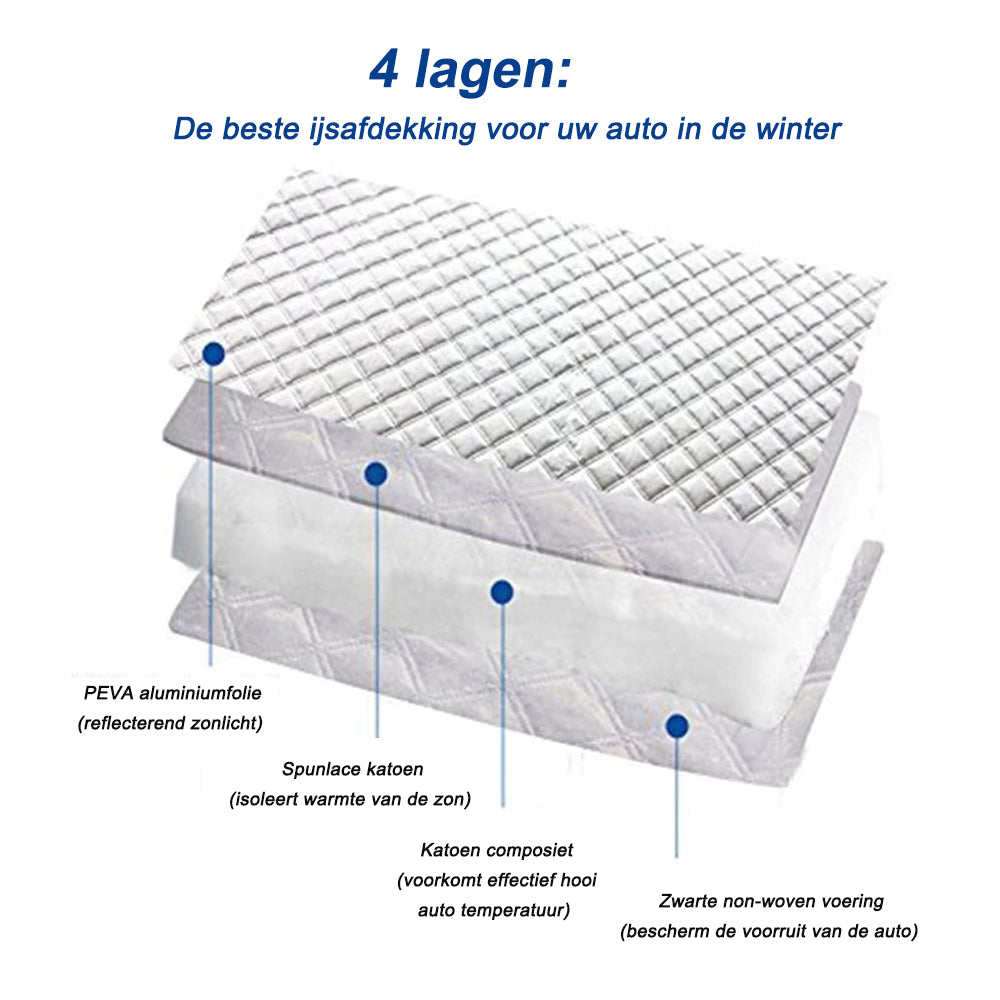 Supreme CarCover™ | Uw ultieme bescherming tegen ijs en sneeuw!