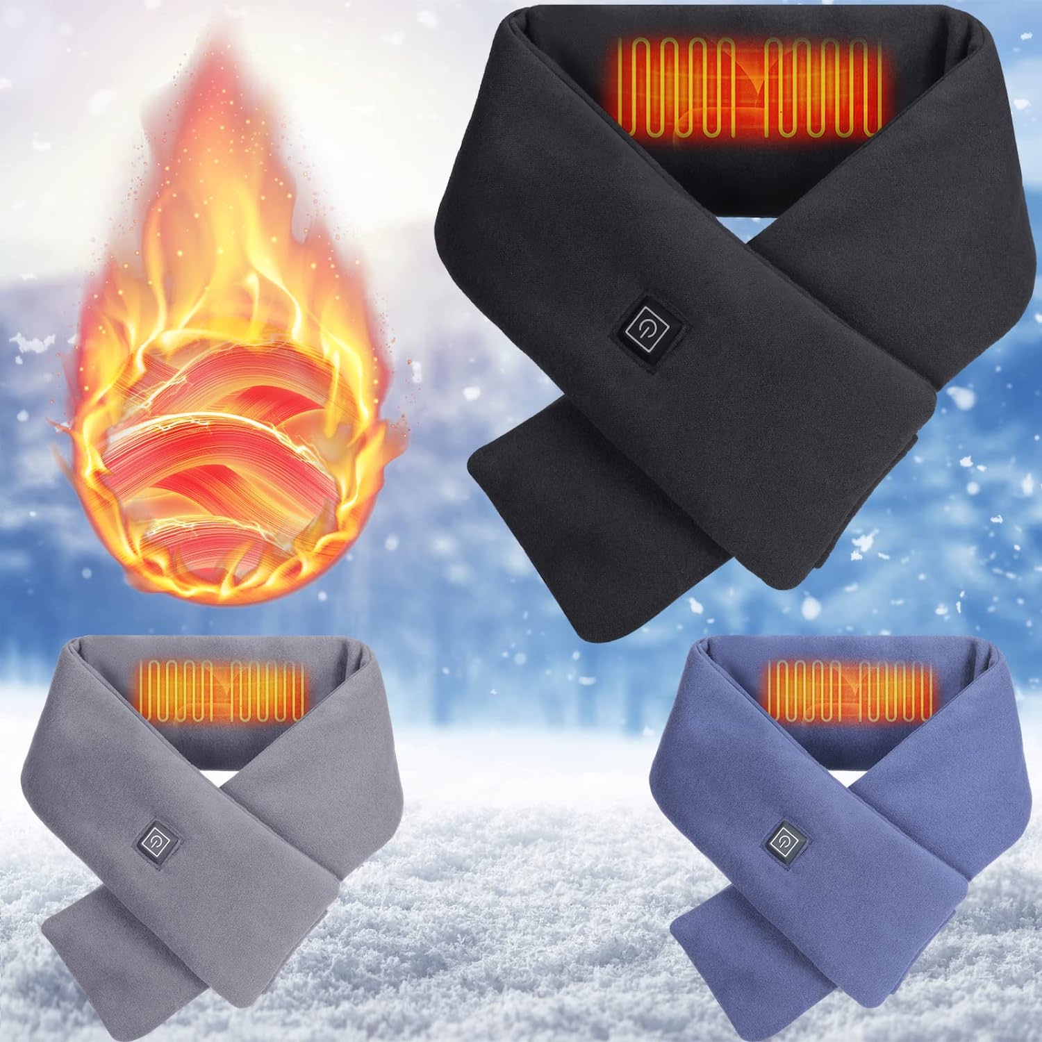 Supreme HeatedScarf™ | Omarm de Warmte van de Winter met deze comfortabele sjaal
