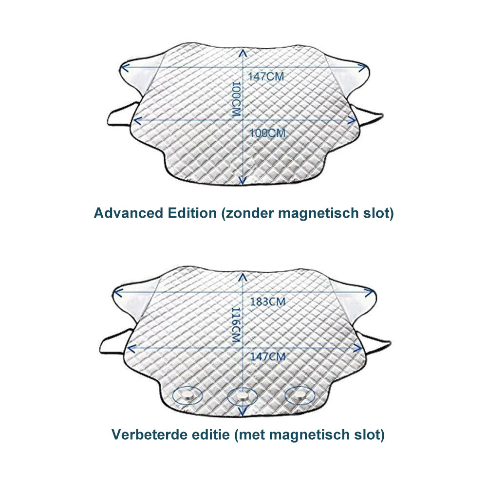 Supreme CarCover™ | Uw ultieme bescherming tegen ijs en sneeuw!