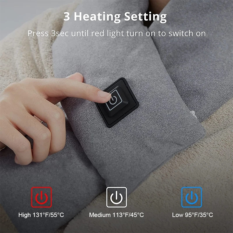 Supreme HeatedScarf™ | Omarm de Warmte van de Winter met deze comfortabele sjaal