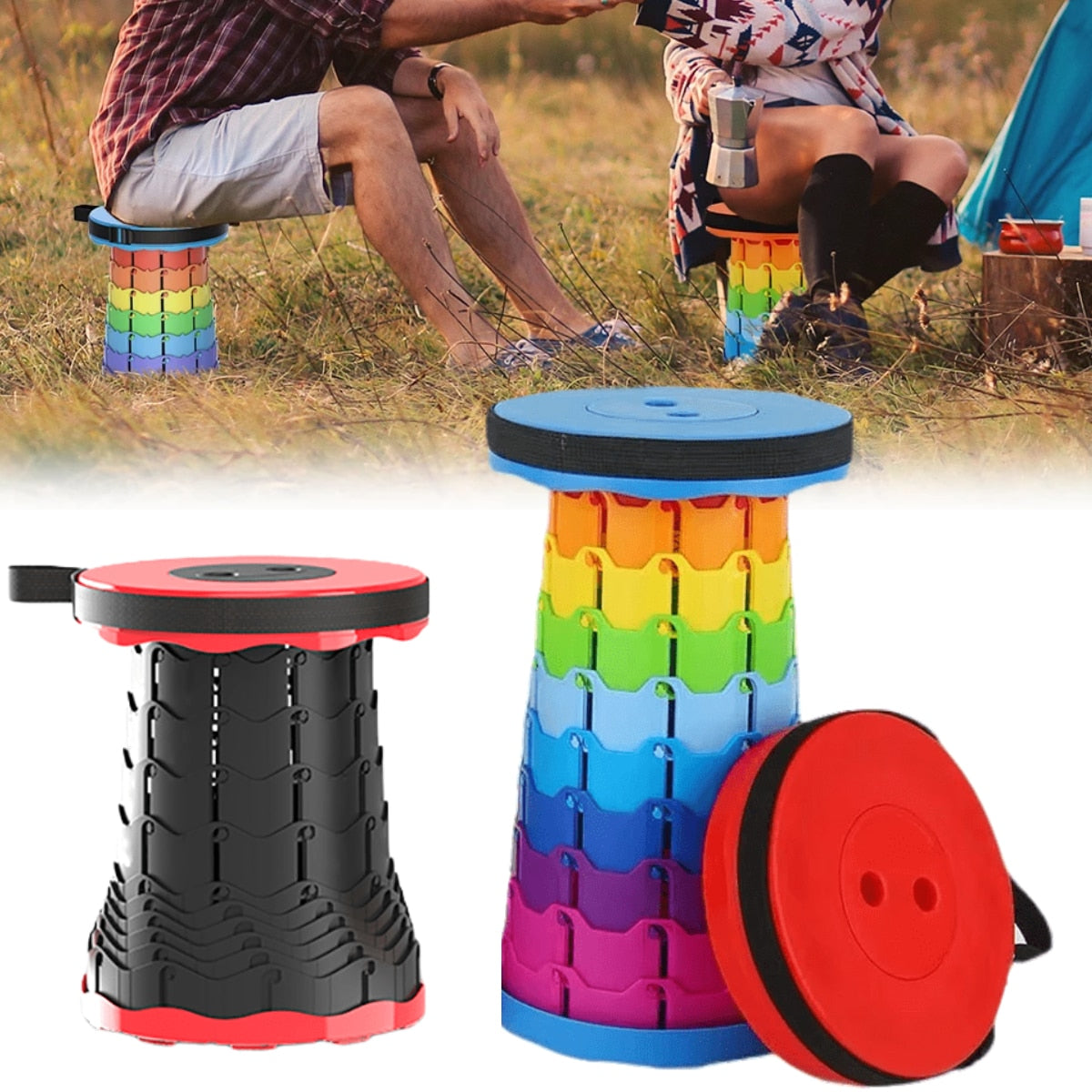Supreme Kruk™ De uitvouwkruk, perfect voor onderweg!