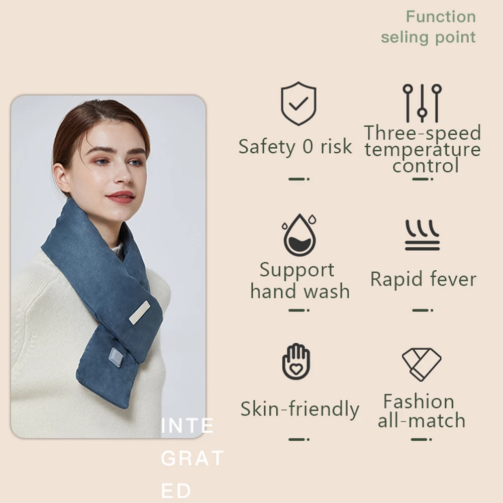 Supreme HeatedScarf™ | Omarm de Warmte van de Winter met deze comfortabele sjaal